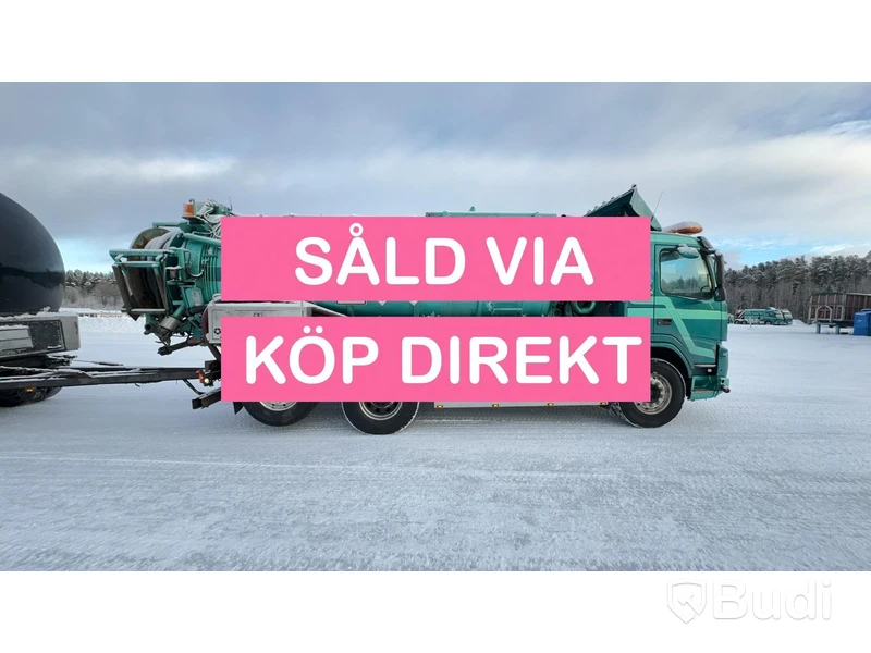 Slamsug Volvo FM 6x2, 2013  ADR klassad.- SÅLD