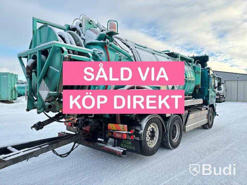 Slamsug Volvo FM 6x2, 2013  ADR klassad.- SÅLD