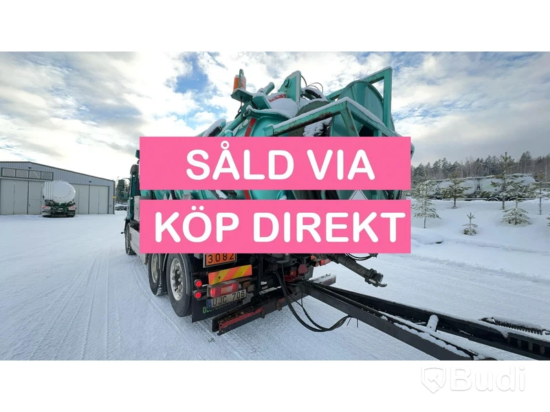 Slamsug Volvo FM 6x2, 2013  ADR klassad.- SÅLD