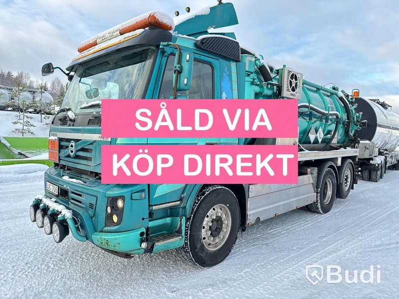 Slamsug Volvo FM 6x2, 2013  ADR klassad.- SÅLD