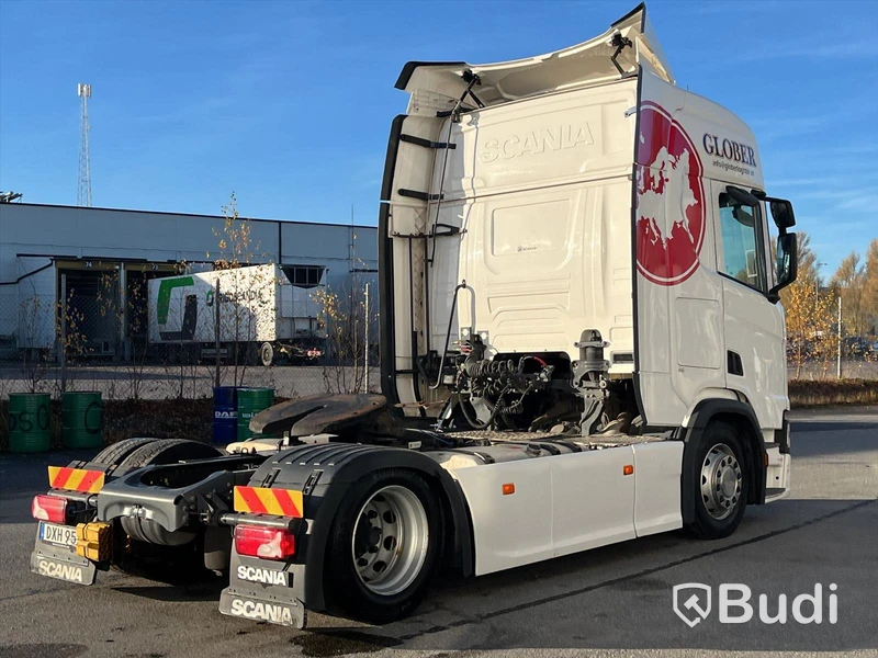 Dragbil Scania R450 4x2 LD / Mega  -2018 | Fulluftad | Höj/sänkbar vändskiva Vorlandi