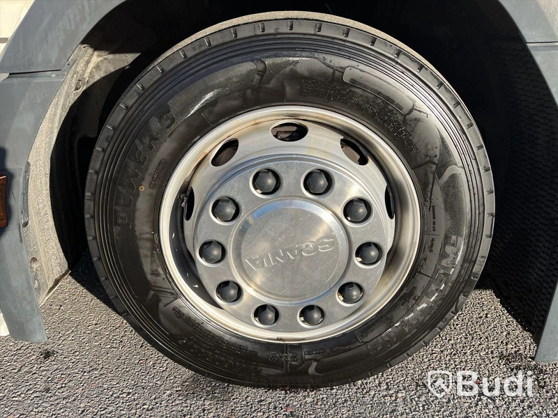 Dragbil Scania R450 4x2 LD / Mega  -2018 | Fulluftad | Höj/sänkbar vändskiva Vorlandi