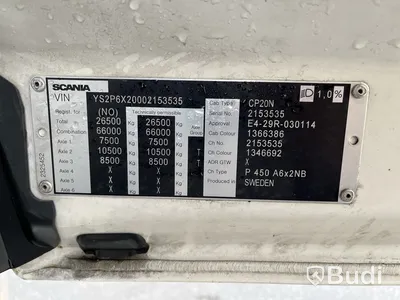 Dragbil Scania P450 6x2 -2019 | Nybesiktigad