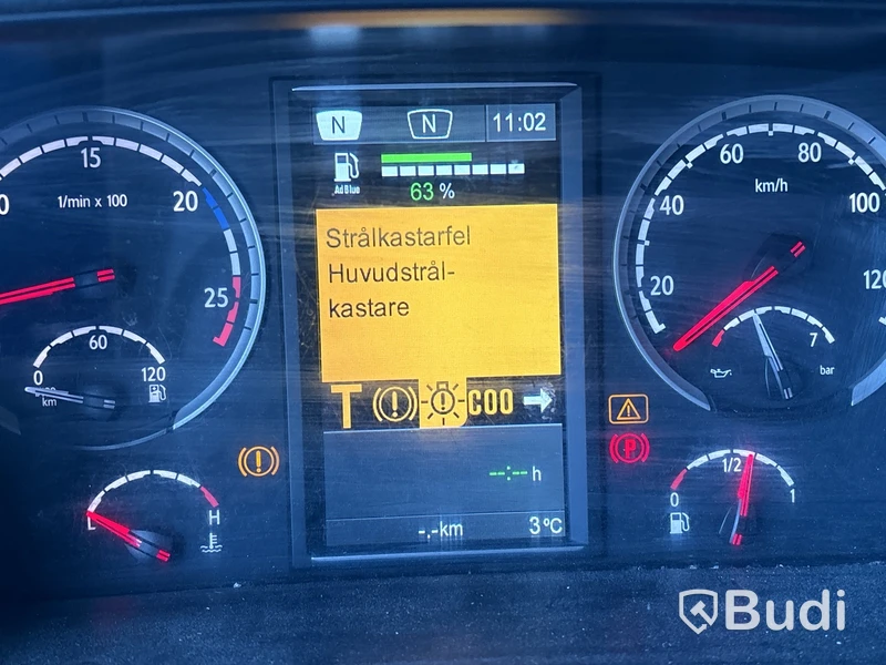 Lastväxlare Scania R500 8X4-4 -2012 | Palfingerkrok