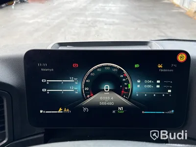 Dragbil Mercedes-Benz Actros 2545 -2019 | Pusher Axel | Parabel luftdämpning