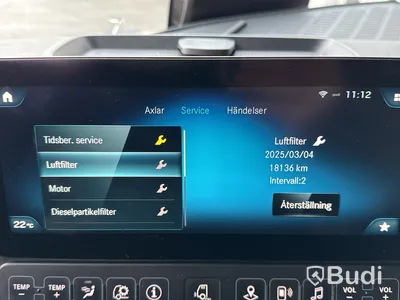 Dragbil Mercedes-Benz Actros 2545 -2019 | Pusher Axel | Parabel luftdämpning