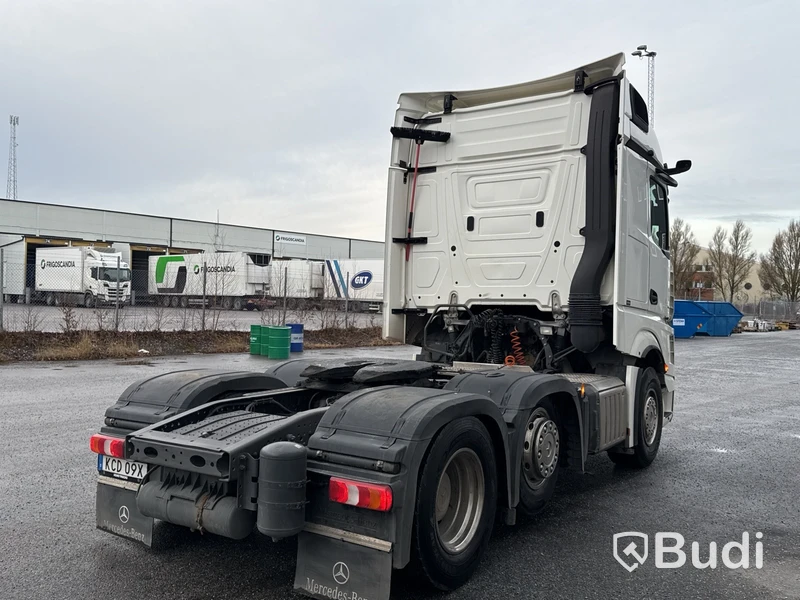Dragbil Mercedes-Benz Actros 2545 -2019 | Pusher Axel | Parabel luftdämpning