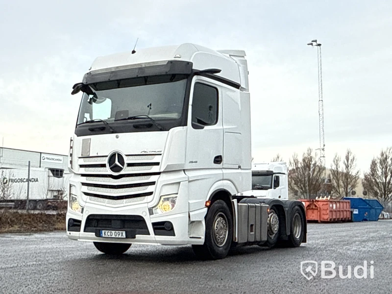 Dragbil Mercedes-Benz Actros 2545 -2019 | Pusher Axel | Parabel luftdämpning