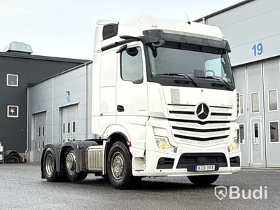 Dragbil Mercedes-Benz Actros 2545 -2019 | Pusher Axel | Parabel luftdämpning