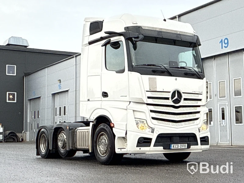 Dragbil Mercedes-Benz Actros 2545 -2019 | Pusher Axel | Parabel luftdämpning
