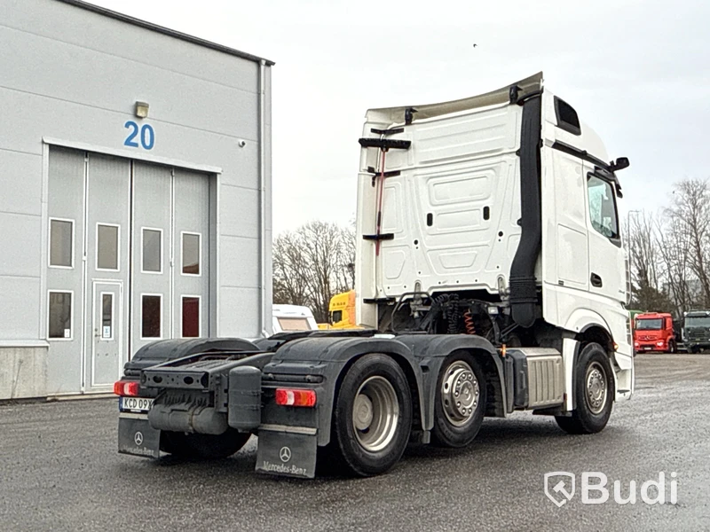 Dragbil Mercedes-Benz Actros 2545 -2019 | Pusher Axel | Parabel luftdämpning