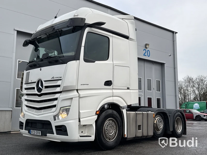 Dragbil Mercedes-Benz Actros 2545 -2019 | Pusher Axel | Parabel luftdämpning