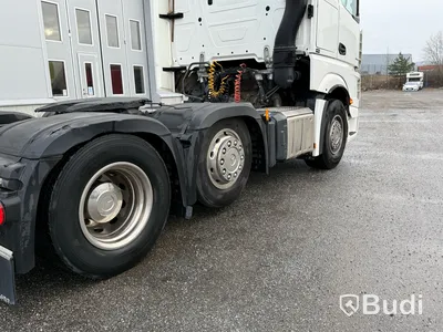 Dragbil Mercedes-Benz Actros 2545, -2019 | Pusher Axel | Parabel luftdämpning