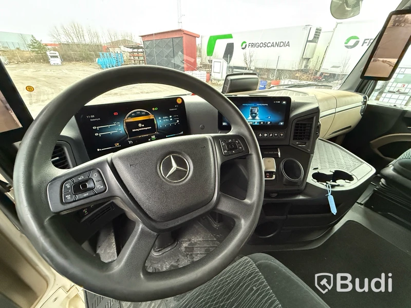 Dragbil Mercedes-Benz Actros 2545, -2019 | Pusher Axel | Parabel luftdämpning