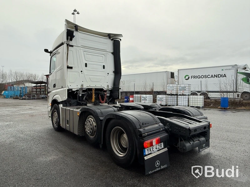 Dragbil Mercedes-Benz Actros 2545, -2019 | Pusher Axel | Parabel luftdämpning