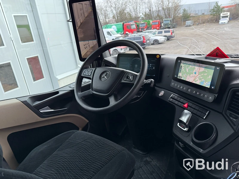 Dragbil Mercedes-Benz Actros 2545, -2019 | Pusher Axel | Parabel luftdämpning