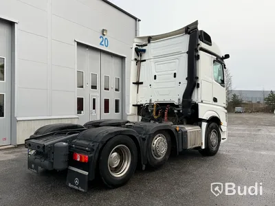 Dragbil Mercedes-Benz Actros 2545, -2019 | Pusher Axel | Parabel luftdämpning