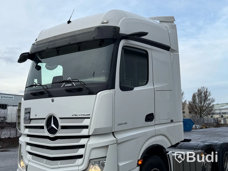 Dragbil Mercedes-Benz Actros 2545, -2019 | Pusher Axel | Parabel luftdämpning