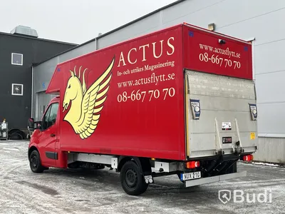 Lätt lastbil Renault Master -2019 | Bakgavellyft | Nybesiktigad