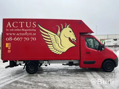 Lätt lastbil Renault Master -2019 | Bakgavellyft | Nybesiktigad