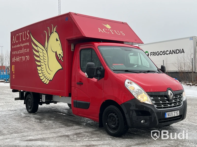 Lätt lastbil Renault Master -2019 | Bakgavellyft | Nybesiktigad