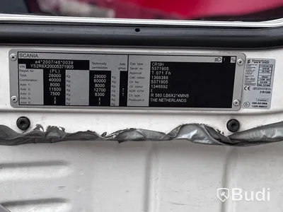 Lastbil Scania R580 -2015 | Reparationsobjekt