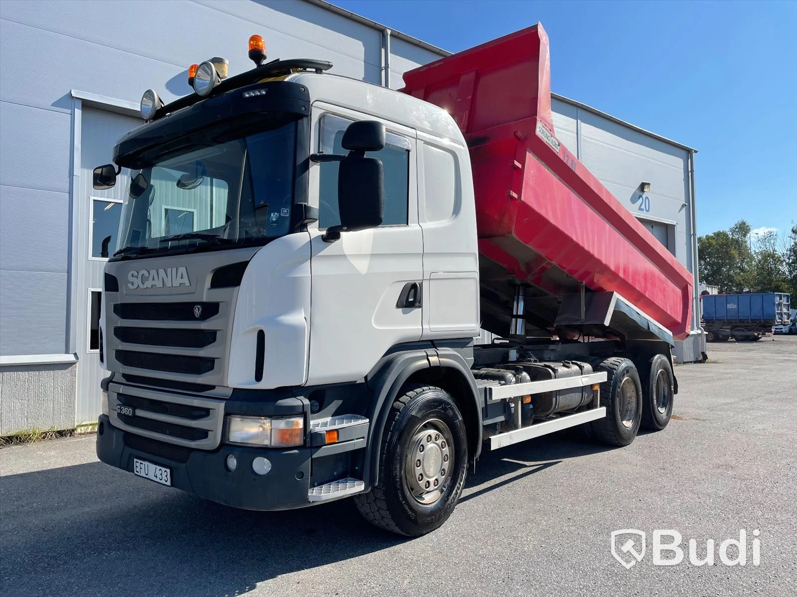 Lastbil Scania G360 Dumper Sörling Ilsbo