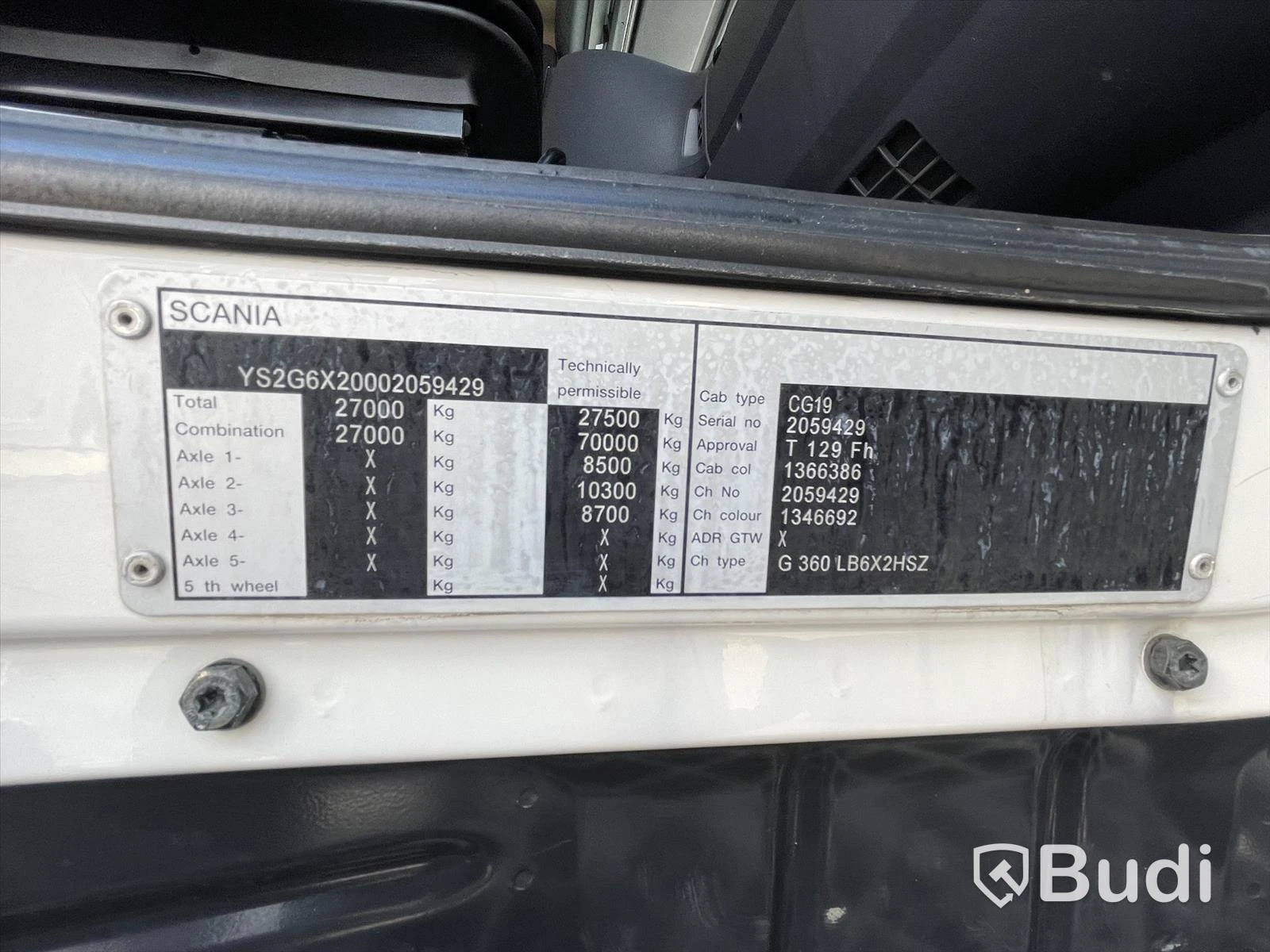 Lastbil Scania G360 Dumper Sörling Ilsbo