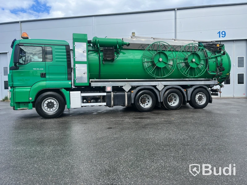 Lastbil MAN L92S TGS 35.440 8X4-4 BL -2011 | Kombi spol & sug | ADR-klassad!