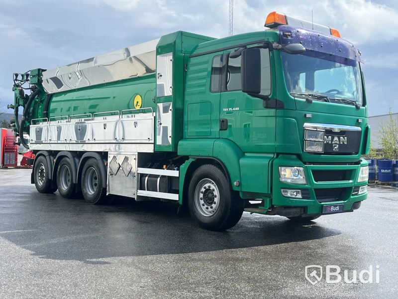 Lastbil MAN L92S TGS 35.440 8X4-4 BL -2011 | Kombi spol & sug | ADR-klassad!