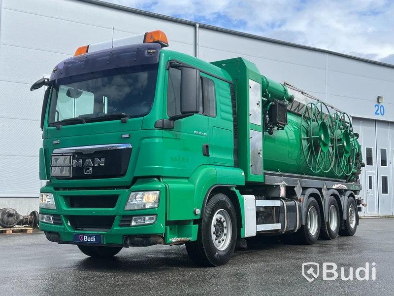 Lastbil MAN L92S TGS 35.440 8X4-4 BL -2011 | Kombi spol & sug | ADR-klassad!