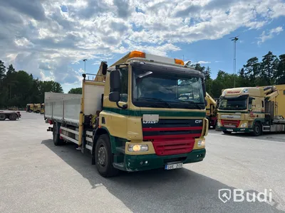 Kranbil DAF CF FA 75310U -2013 | Bakgavellyft | Palfinger | Nybesiktigad