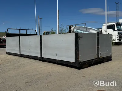 Lastväxlarflak med aluminiumlämmar