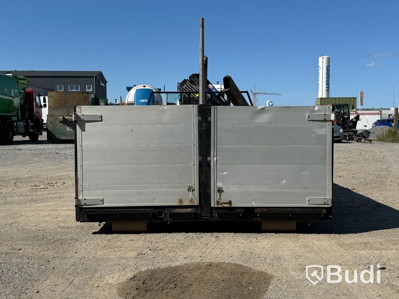 Lastväxlarflak med aluminiumlämmar