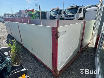 Lastväxlarflak med aluminiumlämmar