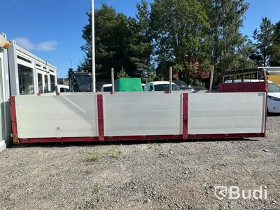 Lastväxlarflak med aluminiumlämmar