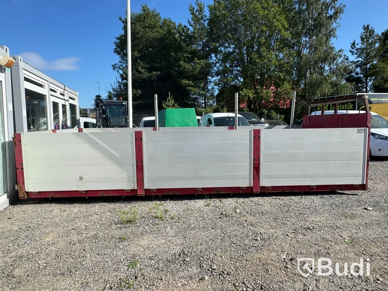 Lastväxlarflak med aluminiumlämmar