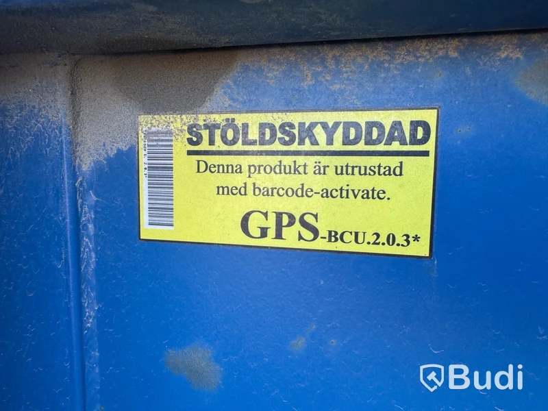 Lastväxlarflak med aluminiumlämmar -2017