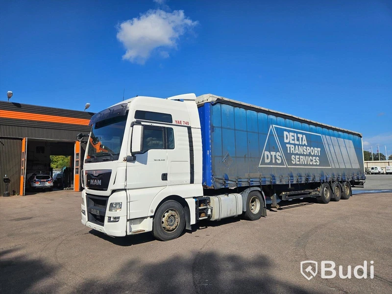 Dragbil med trailer  MAN TGX 18.440 4X2 BLS -2015 | Kögel