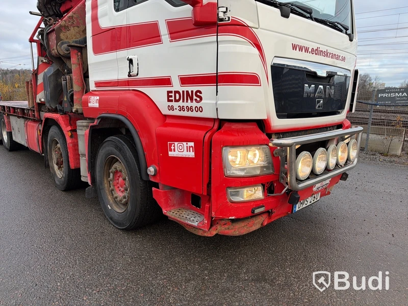 Bodbil MAN TGS 35.440 8X4H-6 BL -2011 | HMF 4720 med jib