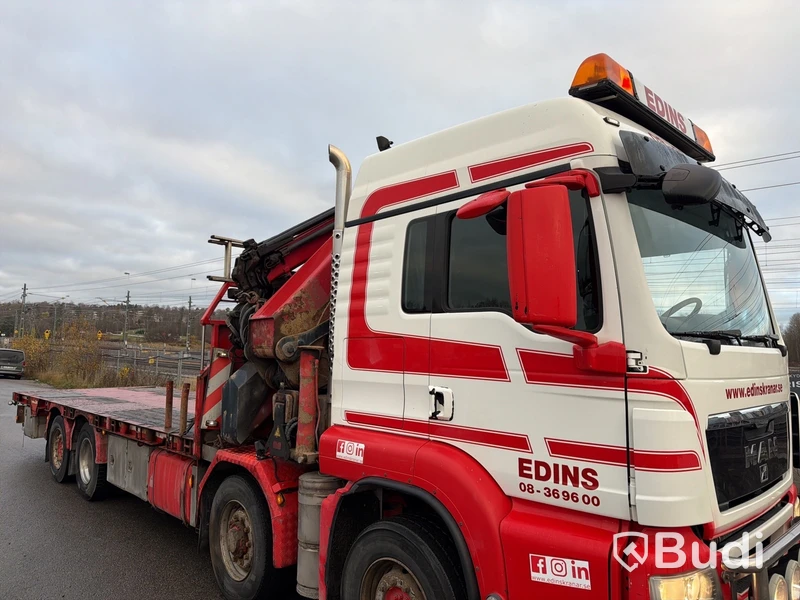 Bodbil MAN TGS 35.440 8X4H-6 BL -2011 | HMF 4720 med jib