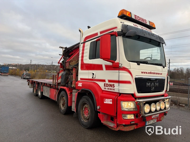 Bodbil MAN TGS 35.440 8X4H-6 BL -2011 | HMF 4720 med jib