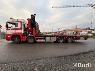 Bodbil MAN TGS 35.440 8X4H-6 BL -2011 | HMF 4720 med jib