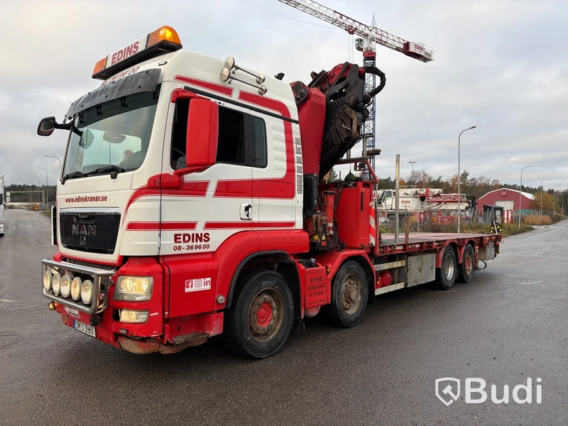 Bodbil MAN TGS 35.440 8X4H-6 BL -2011 | HMF 4720 med jib