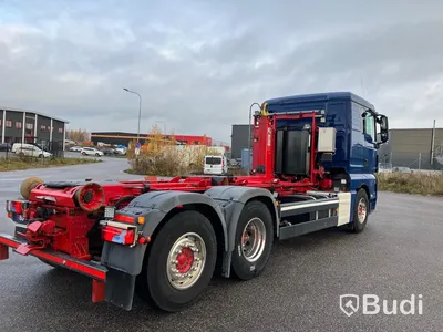 Lastväxlare MAN TGX 26.560 6X2 -2015 | Hiab | Plogutrustad