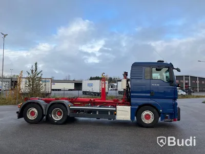 Lastväxlare MAN TGX 26.560 6X2 -2015 | Hiab | Plogutrustad