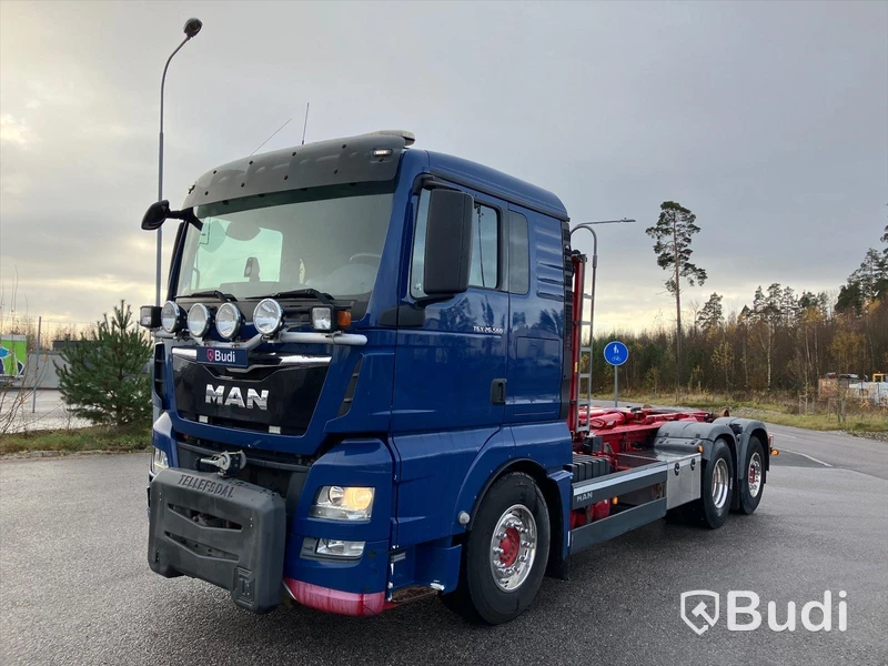 Lastväxlare MAN TGX 26.560 6X2 -2015 | Hiab | Plogutrustad
