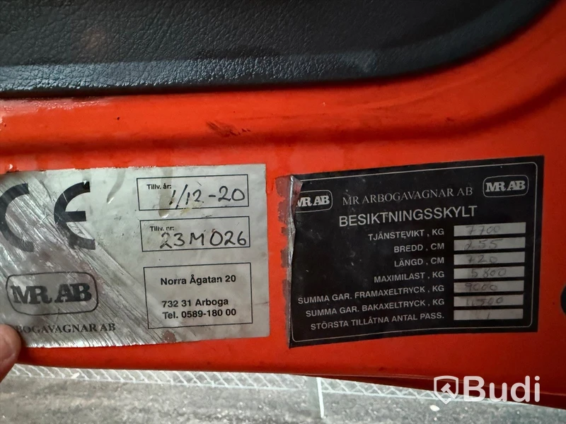 Kranväxlare Mercedes-Benz Actros 4X2 -2020 | HIAB