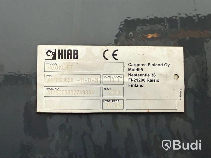Kranväxlare Mercedes-Benz Actros 4X2 -2020 | HIAB