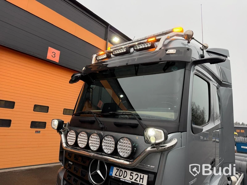 Tridemväxlare Mercedes-Benz Arocs -2022  | JOAB 24 ton | Plogutrustad